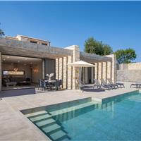 3 bedroom villa with pool & sea view, near Acharavi, sleeps 6